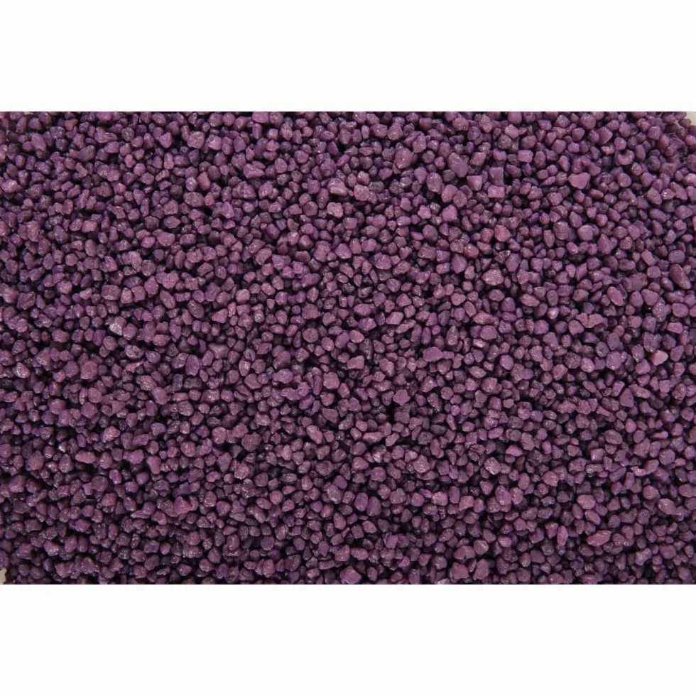 Sable décoratif 2-3 mm aqua Sand violet améthyste 1kg pour aquarium