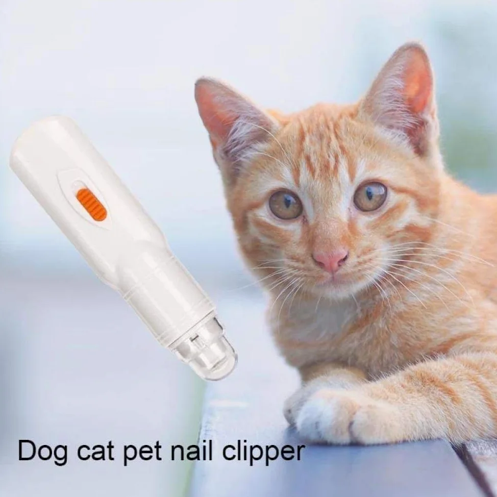 Meuleuse à ongles for chiens - Taillettes for railles de chien professionnelles for petits chiens et chats de taille moyenne et de chats - Tondonneuse for animaux de compagnie rechargeable Paille