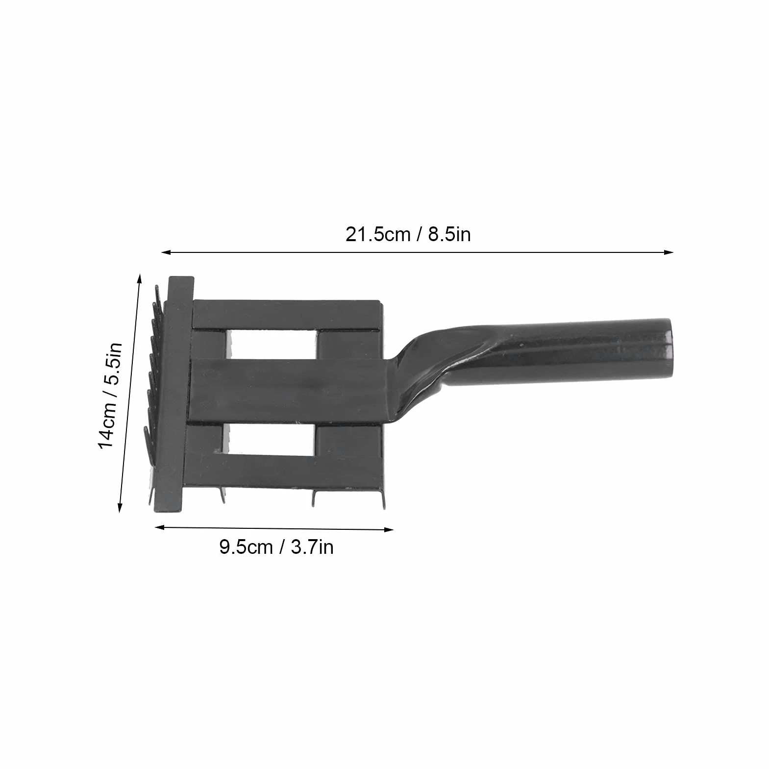 Peigne de Toilettage pour Bétail, Mouton, Cheval – Brosse Antiprurigineuse avec Dents en Fer, Poils Brillants et Lisses
