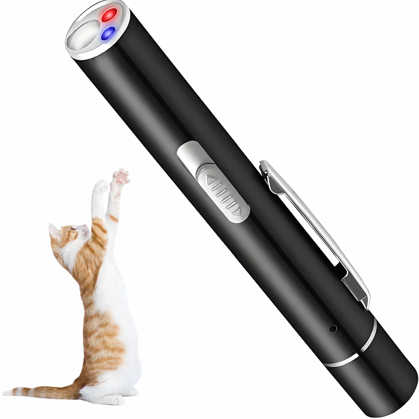Jouets Interactifs Rechargeables pour Chats et Chiens 3 Modes Réglables USB (V9)