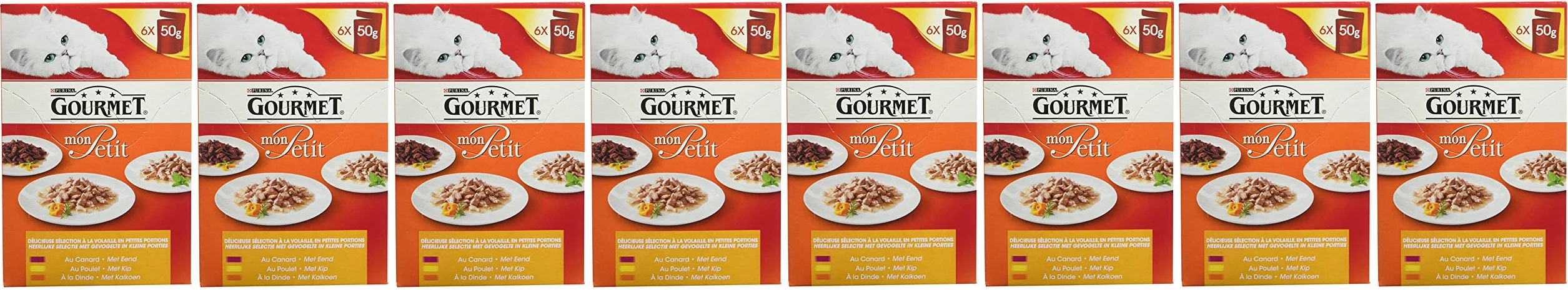 GOURMET Mon Petit Volaille 6x50g