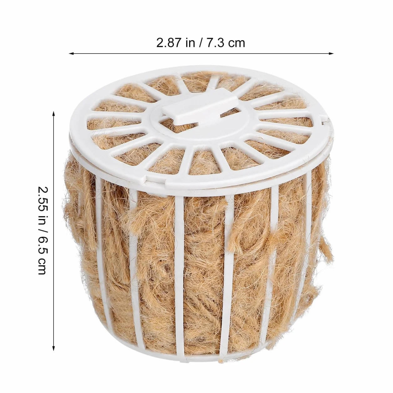 HEMOTON Matériaux de Nidification Souples en Coton et Jute pour Cage à Canari