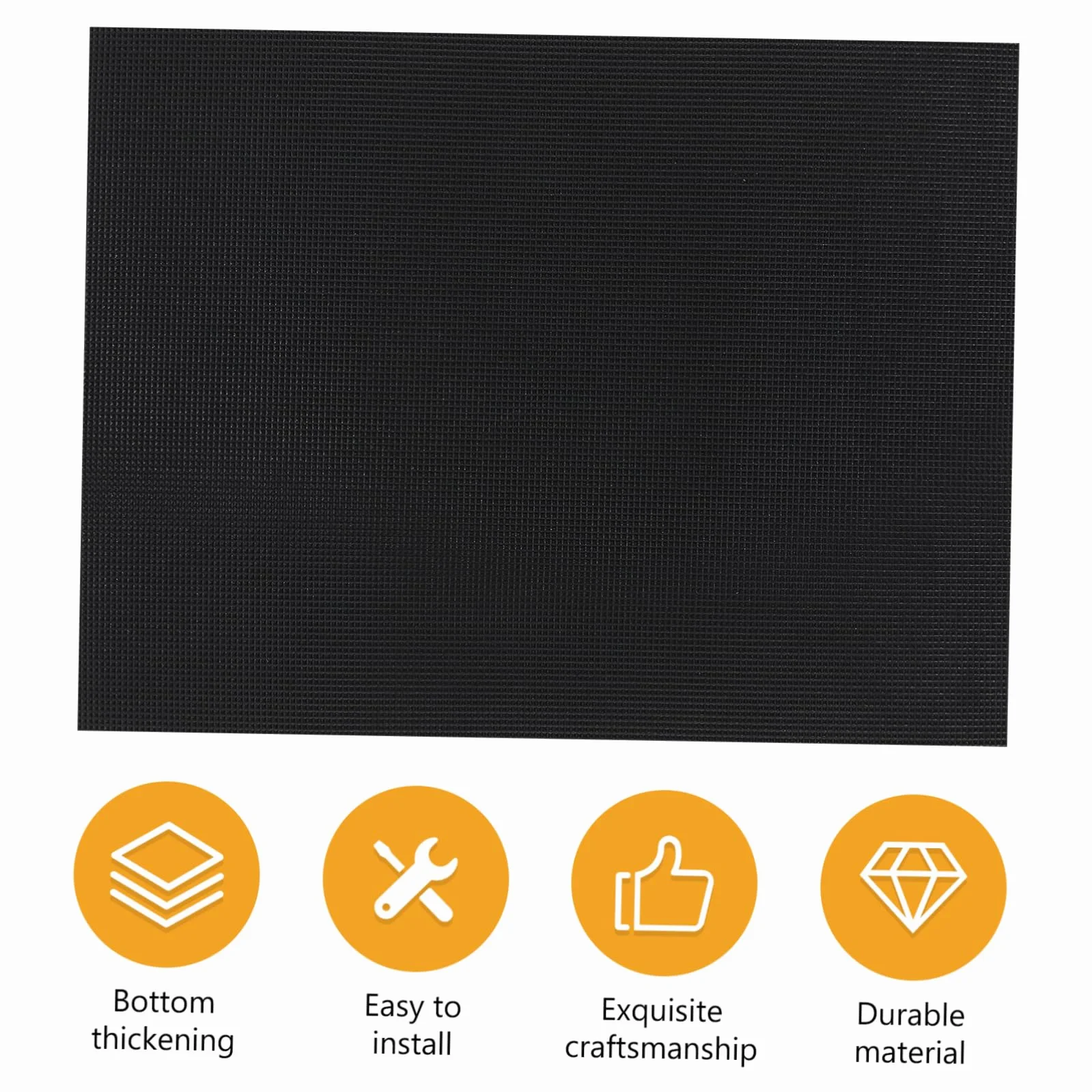SUPVOX Tapis de Fond pour Aquarium 40x30x0.60cm Tapis Antidérapant en Mousse Épaisse Isolation Thermique Nivellement Réservoir Poissons