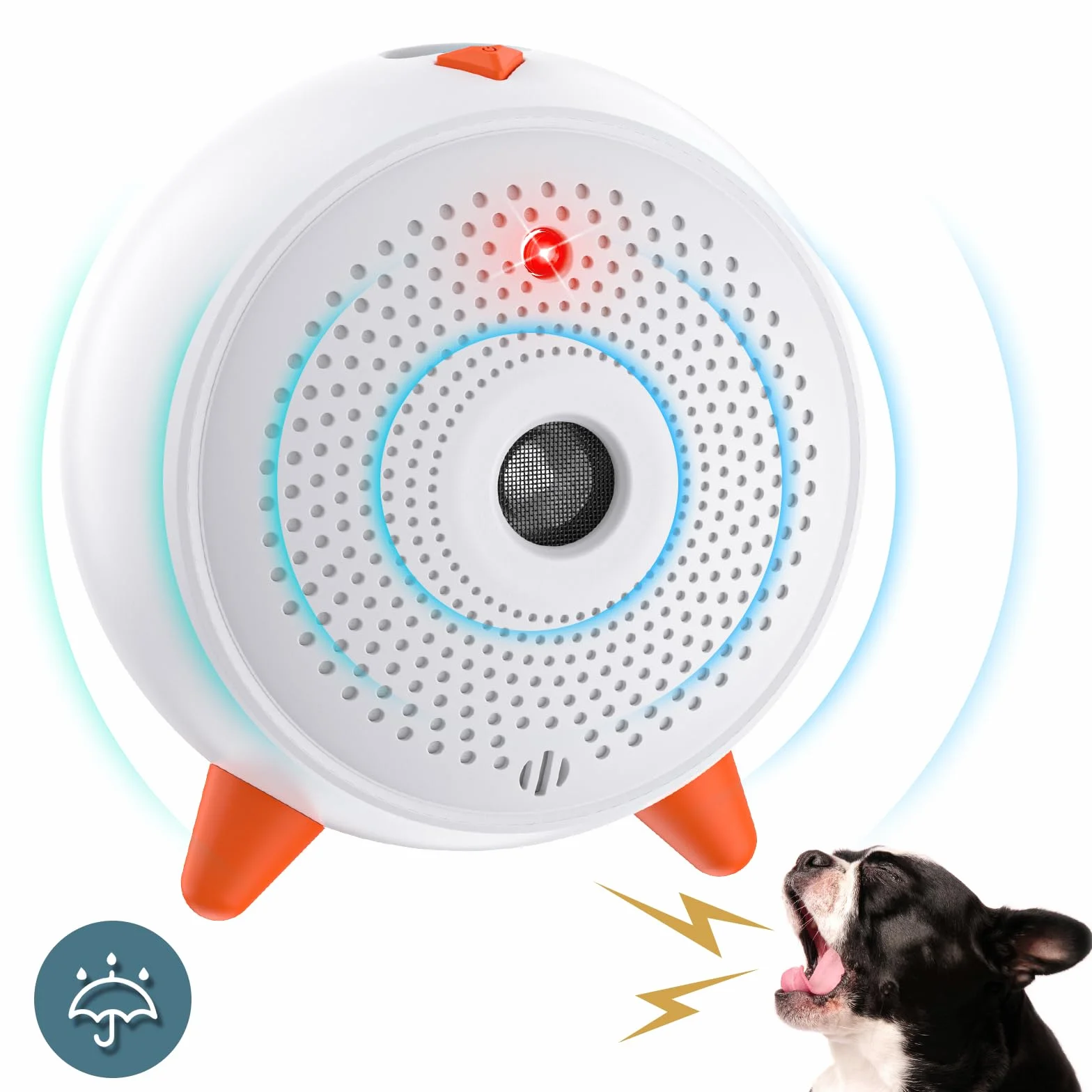 Anti Aboiement Chien Ultrason Automatique Boitier Rechargeable étanche 33ft