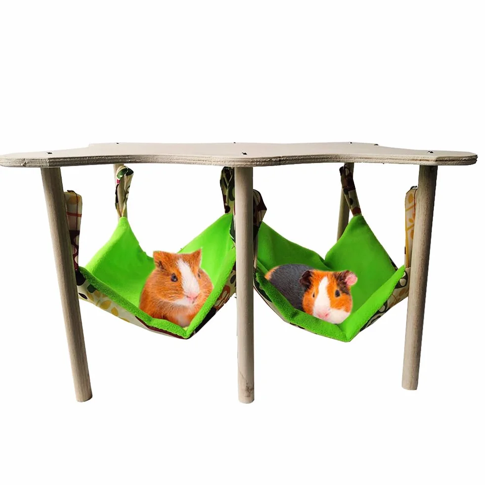 Hamac à Suspendre pour Cochons d'Inde, 30x30x24cm Hamacs pour Petits Animaux Hamacs Suspendus pour Cochons d'Inde Furet Cachettes de Couchage pour Rat Accessoires