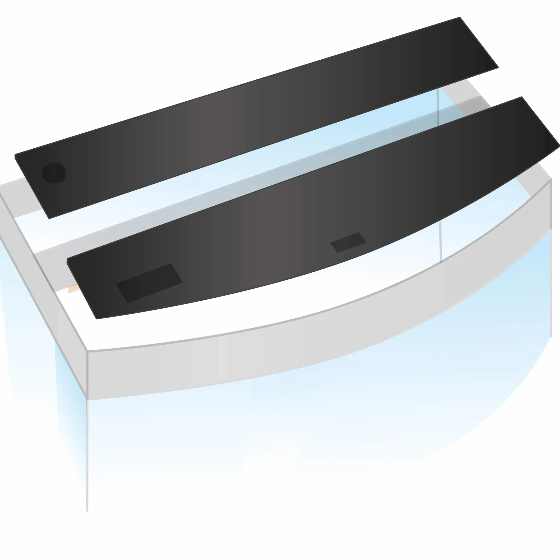 Juwel Couvercle d'aquarium VISION 260 Jeu de 2 Tubes