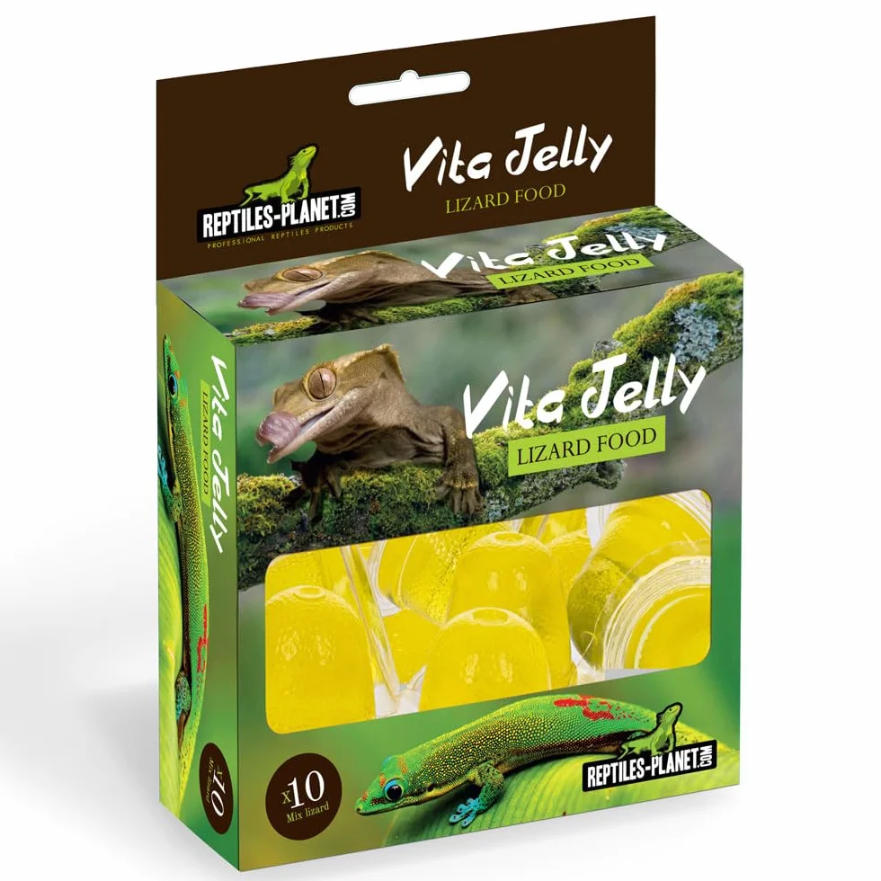 Reptiles Planet Vita Jelly Banane pour Lézard 10 pcs
