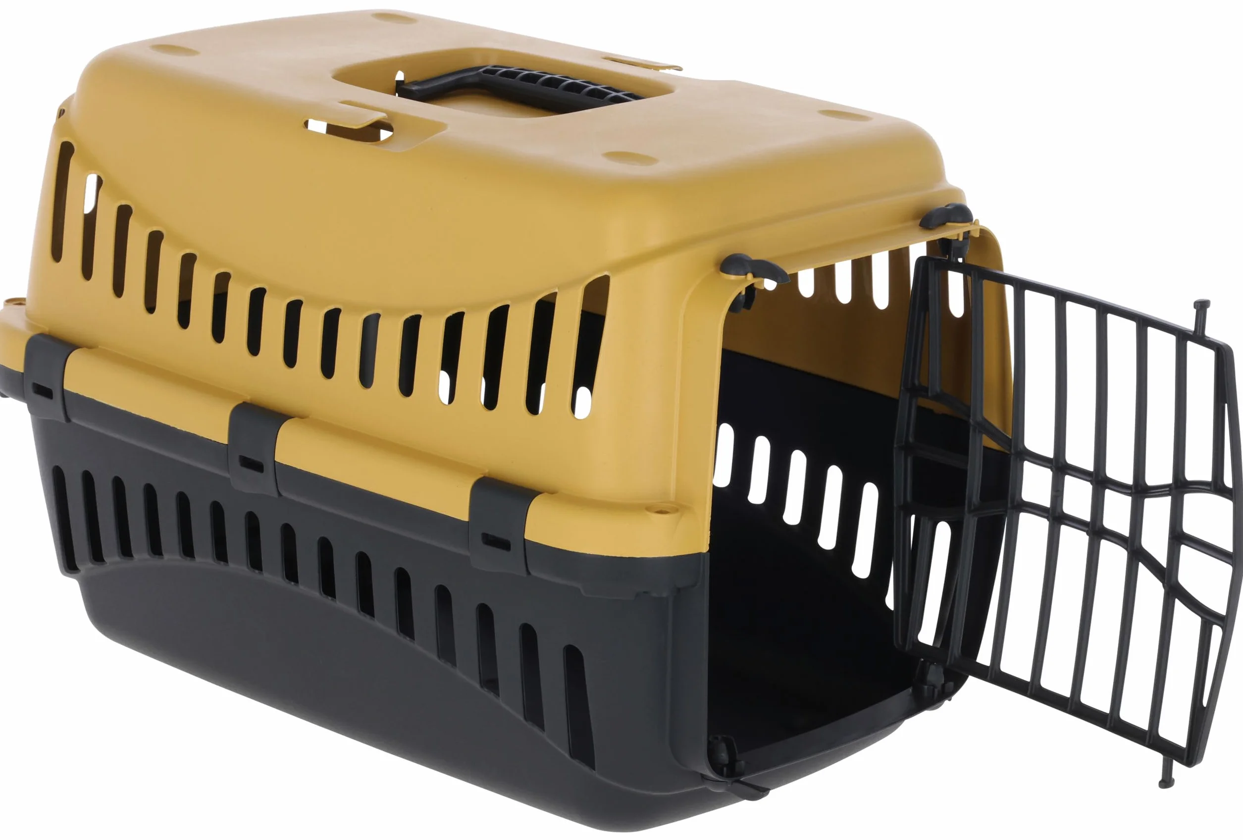 Kerbl Cage de Transport pour Chien et Chat 45x30x30 cm Plastique Noir