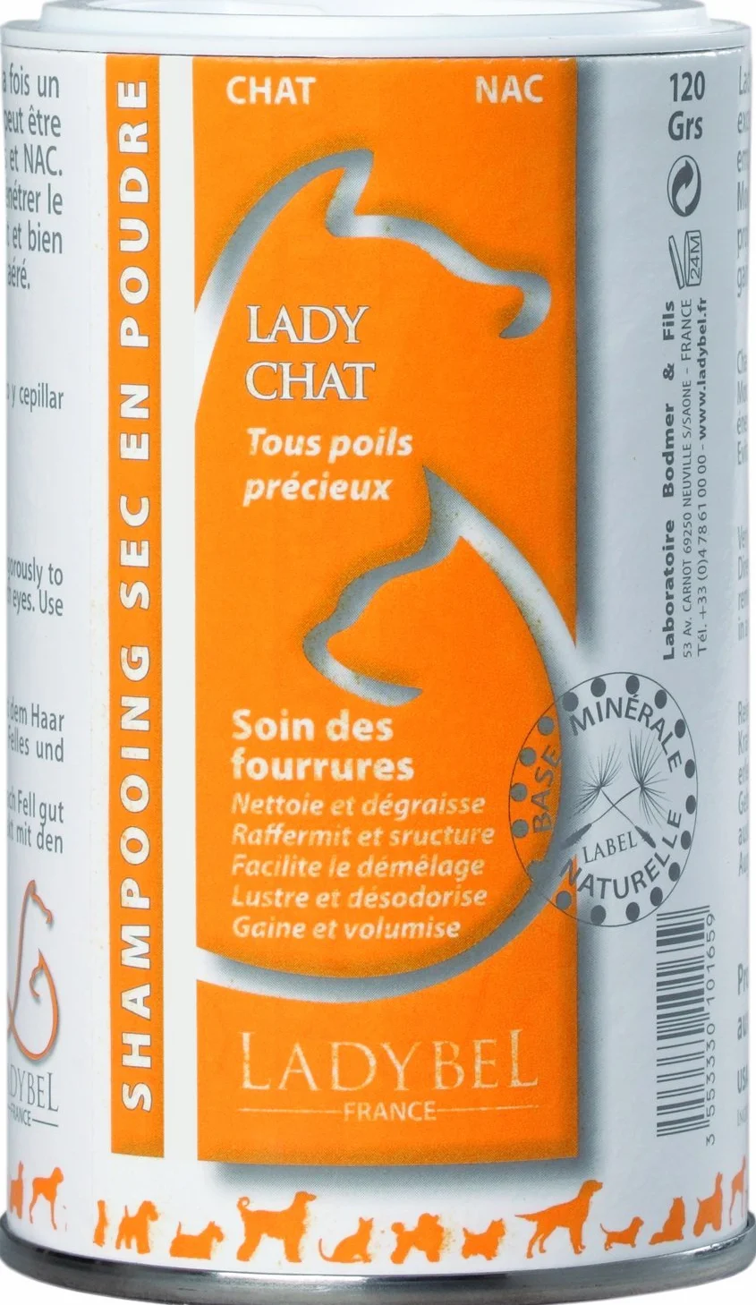 Shampooing Ladybel Lady Chat 120 g