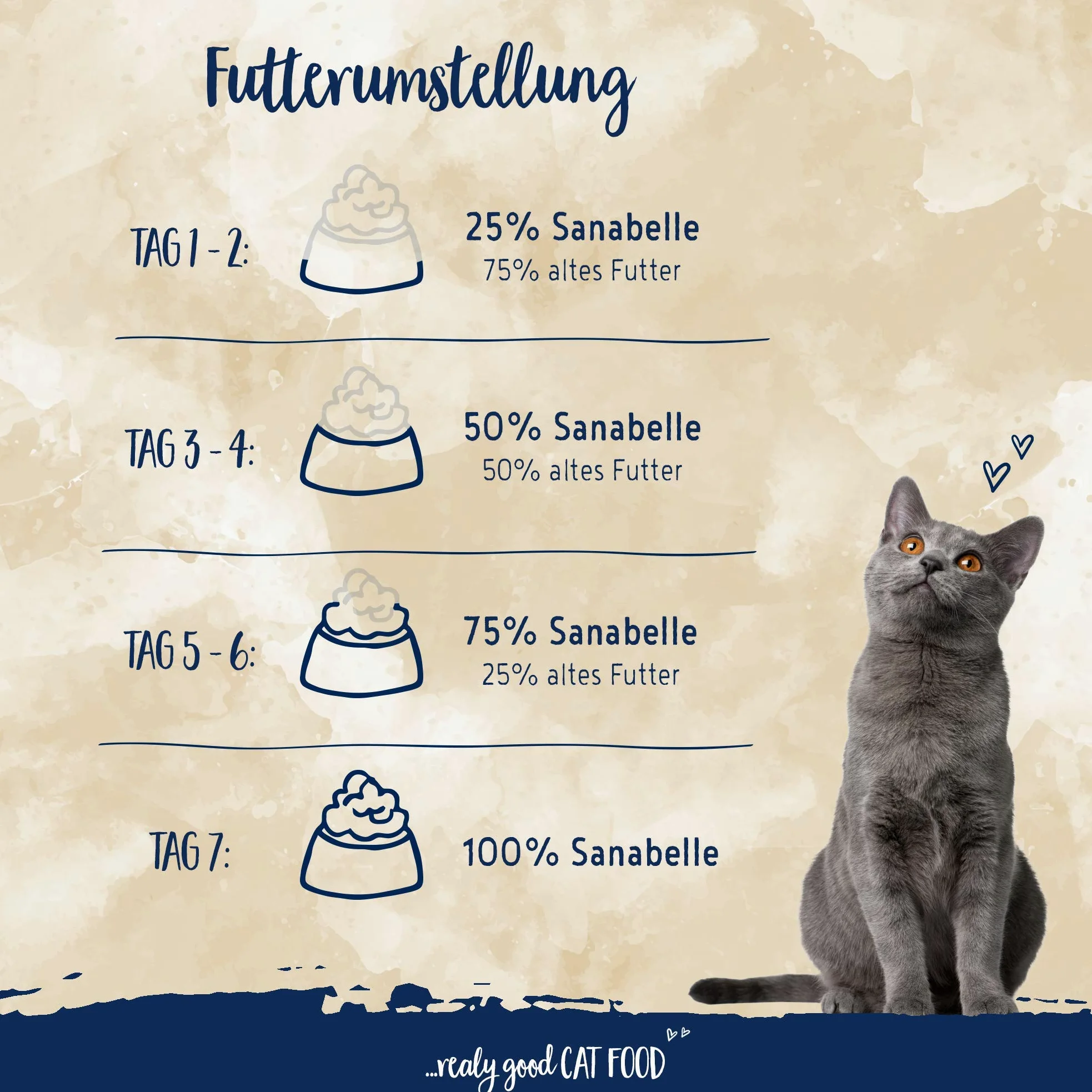 Sanabelle Kitten | Aliments secs pour Chats en Pleine Croissance, en Gestation ou en Lactation | 4 x 2 kg