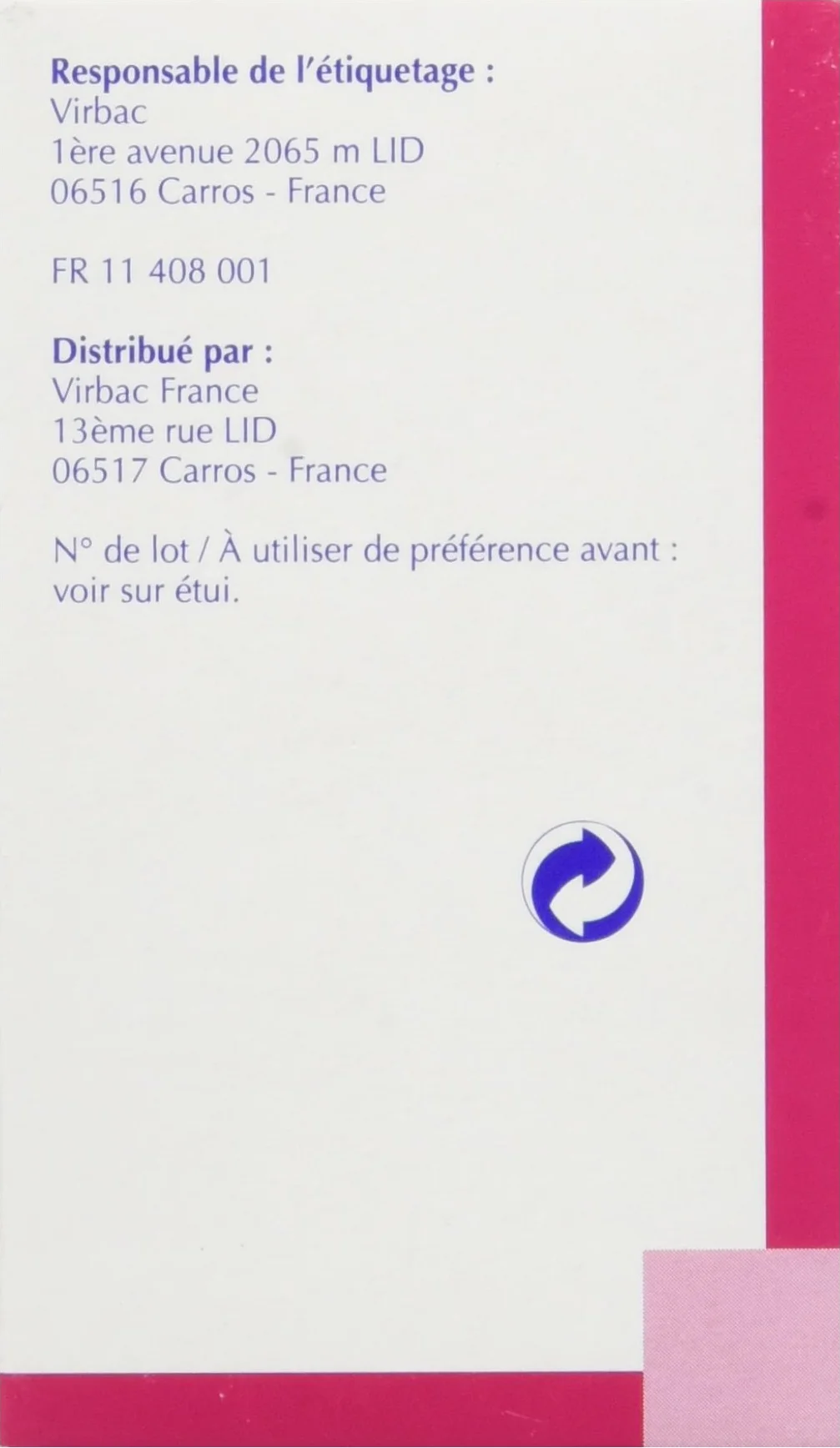 Virbac Ocecholine pour Oiseau 50 ML