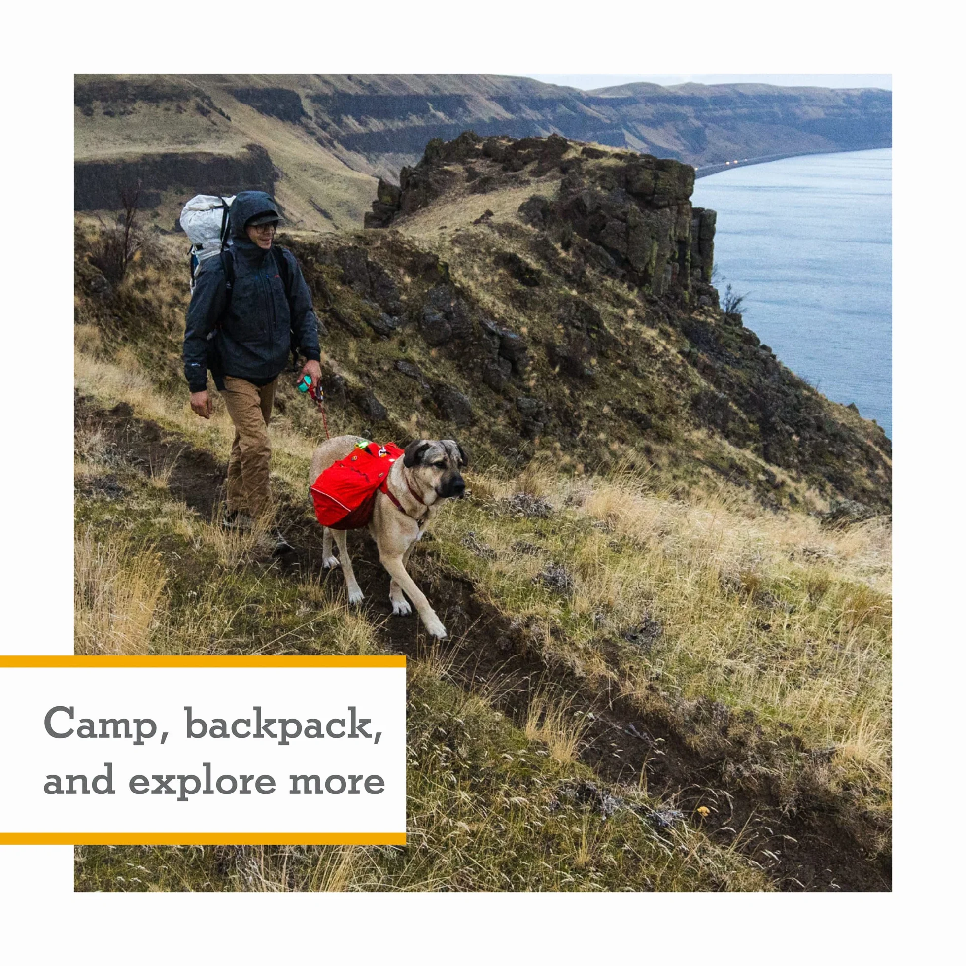 RUFFWEAR Palisades Pack Sac à Dos pour Chien Randonnée